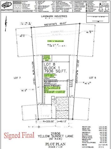 21806 Yellow Sunset Lane, Cypress, TX 77433