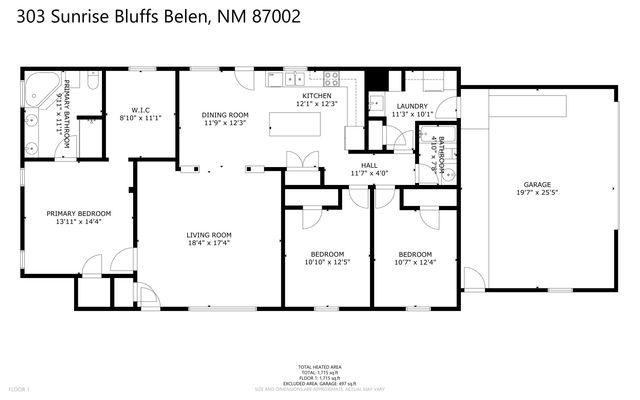 303 Sunrise Bluffs Drive, Belen, NM 87002
