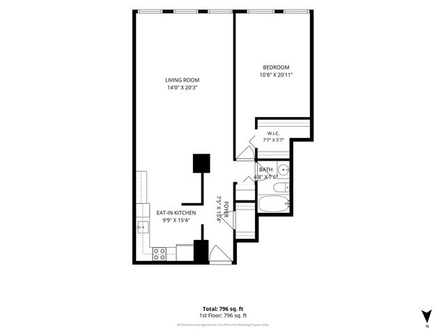 260 E Chestnut Street 1407, Chicago, IL 60611