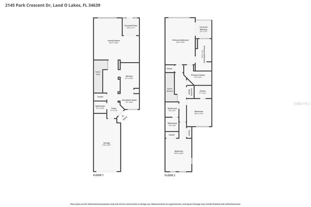 2145 PARK CRESCENT DRIVE, Land O Lakes, FL 34639