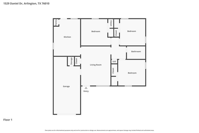 1529 Daniel Drive, Arlington, TX 76010