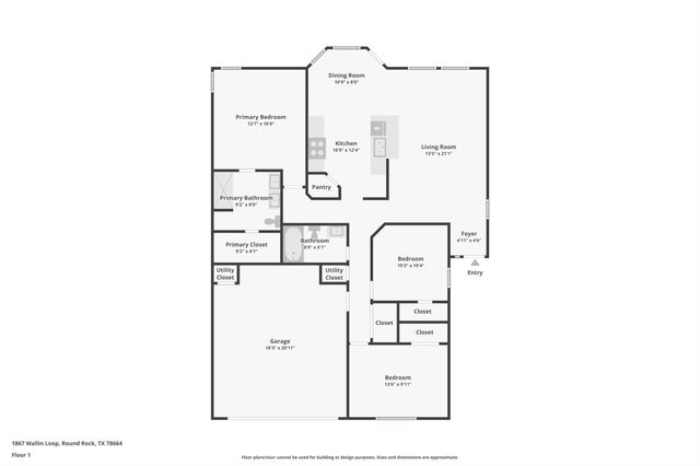 1867 Wallin LOOP, Round Rock, TX 78664