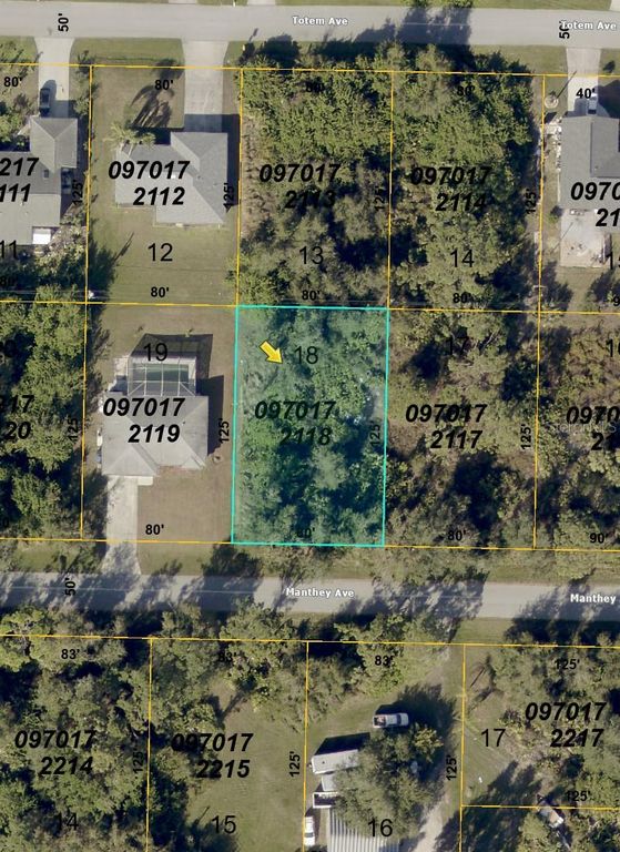 Lot 18 MANTHEY AVENUE, North Port, FL 34291