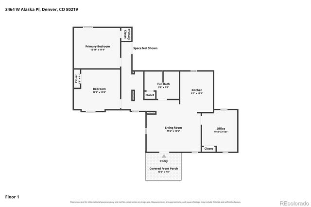 3464 W Alaska Place, Denver, CO 80219