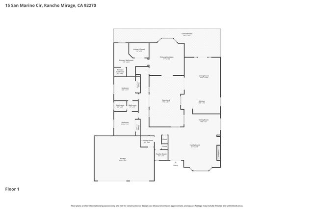 15 San Marino Circle, Rancho Mirage, CA 92270