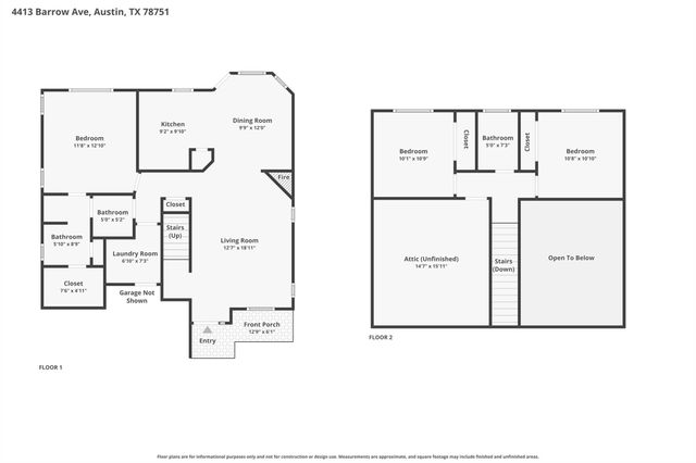 4413 Barrow Ave, Austin, TX 78751