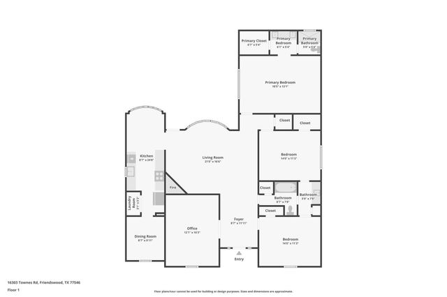16303 Townes Road, Friendswood, TX 77546