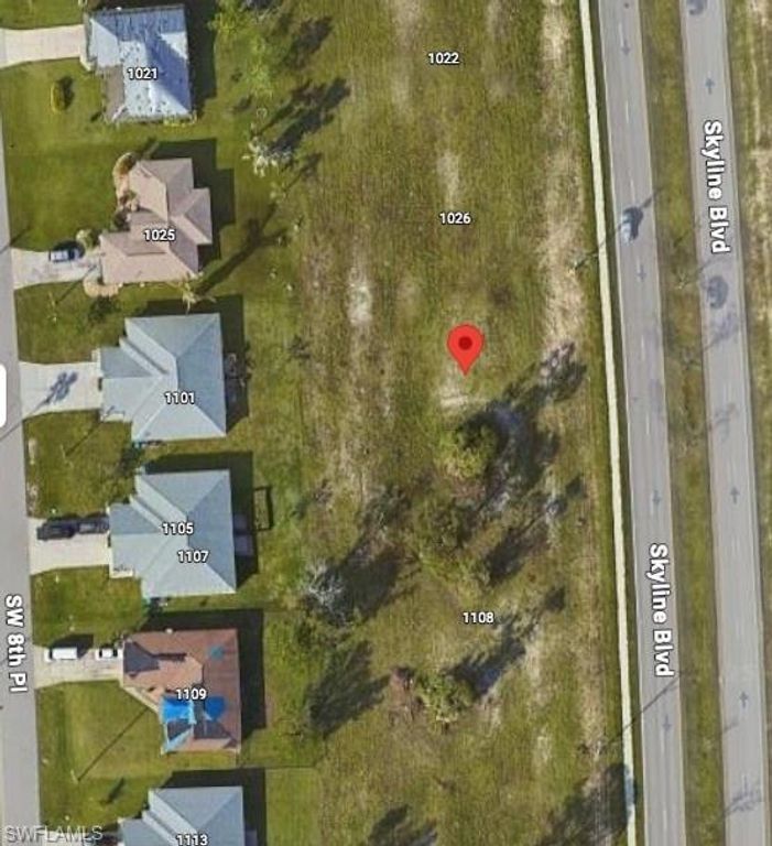 1026 Skyline BLVD, CAPE CORAL, FL 33991 — exterior