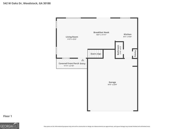 542 W Oaks Drive, Woodstock, GA 30188