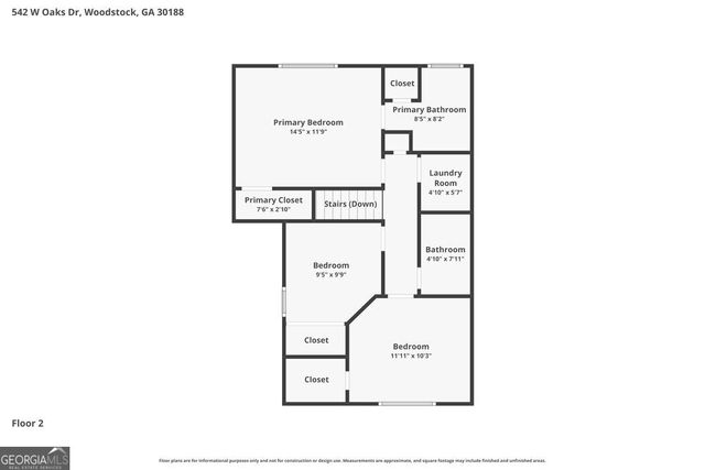 542 W Oaks Drive, Woodstock, GA 30188