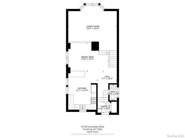 5703 Cloverdale Boulevard, Oakland Gardens, NY 11364