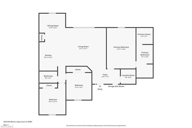 1624 NW 29th ST, Cape Coral, FL 33993