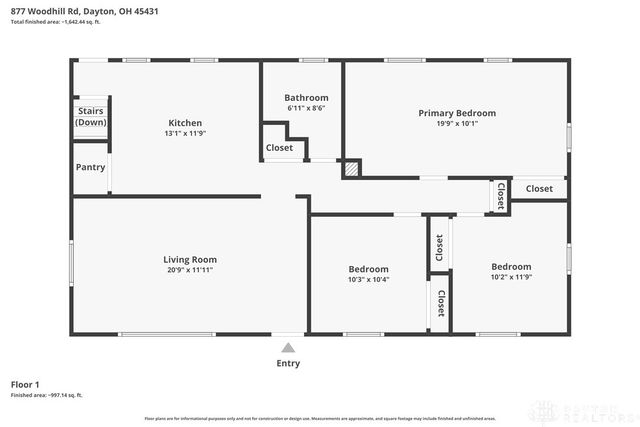 877 Woodhill Road, Riverside, OH 45431