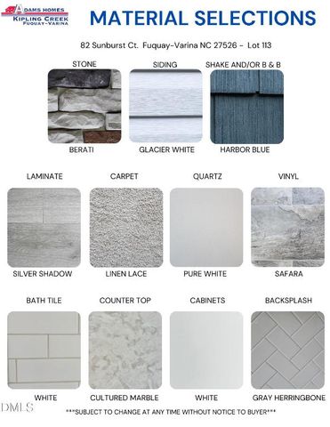 82 Sunburst Court, Fuquay Varina, NC 27526