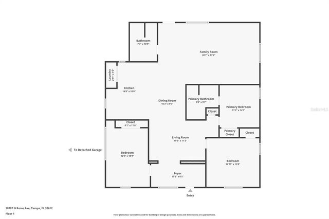 10707 N ROME AVENUE, Tampa, FL 33612