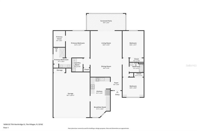 16596 SE 77TH NORTHRIDGE COURT, The Villages, FL 32162