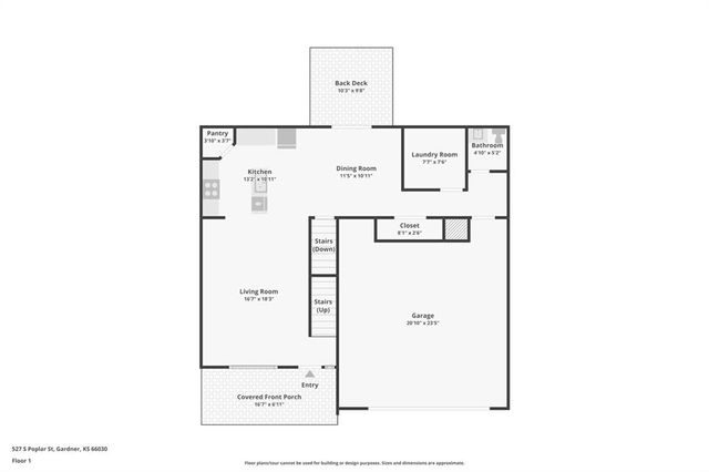 527 S Poplar Street, Gardner, KS 66030