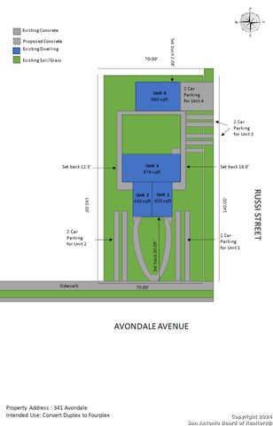 341&343 Avondale Ave, San Antonio, TX 78223