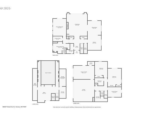 88369 TIMBERLINE Dr, Veneta, OR 97487