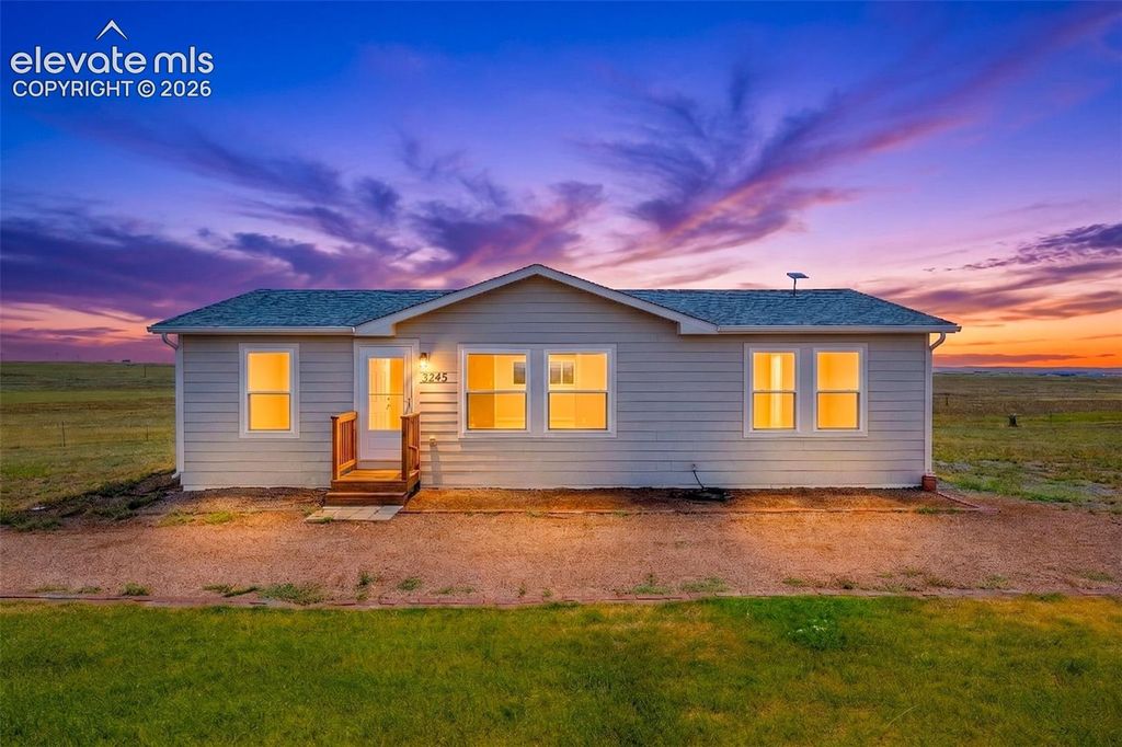 3245 Pennys Peak View, Peyton, CO 80831 — exterior