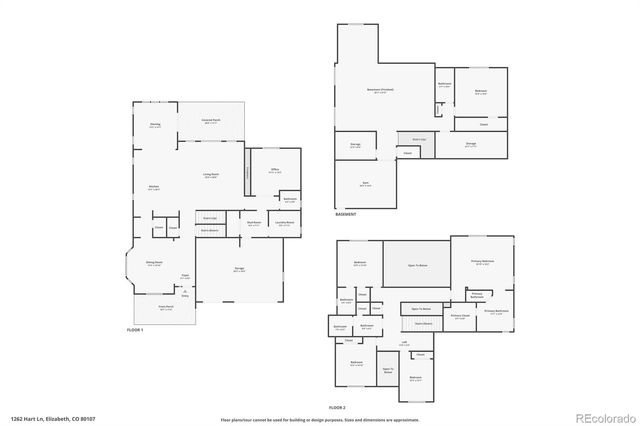 1262 Hart Lane, Elizabeth, CO 80107