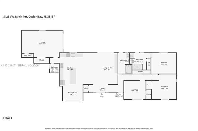 8125 SW 184th Ter, Cutler Bay, FL 33157