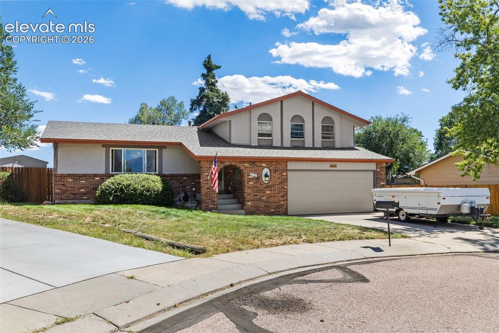 4176 Hidden Circle, Colorado Springs, CO 80917 — exterior