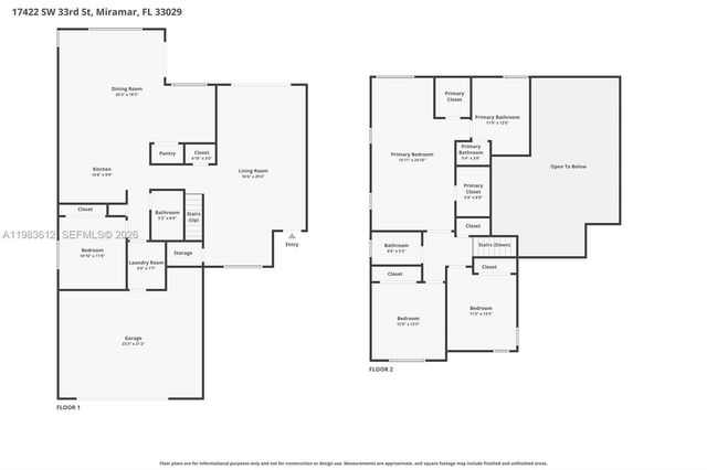 17422 SW 33rd St, Miramar, FL 33029