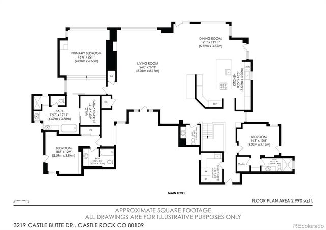 3219 Castle Butte Drive, Castle Rock, CO 80109