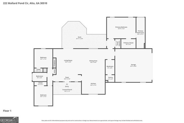 222 Mallard Pond Circle, Alto, GA 30510