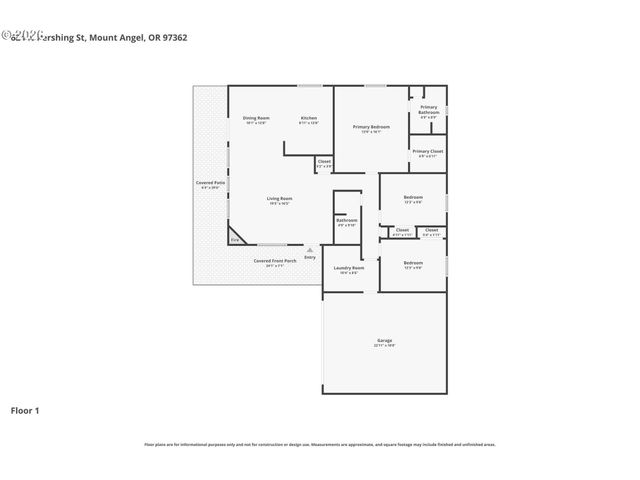 624 N Pershing St, Mt Angel, OR 97362