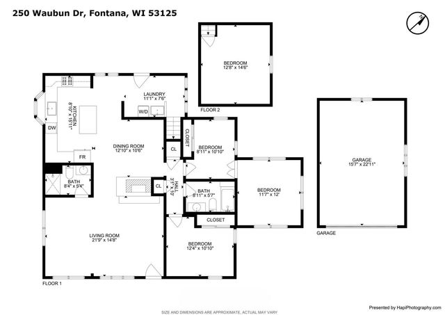 250 Waubun DRIVE, Fontana, WI 53125
