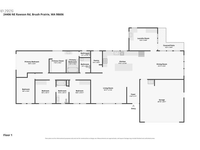 24406 Ne RAWSON Rd, Brush Prairie, WA 98606