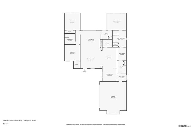 3135 Meadow Grove Ave, Zachary, LA 70791