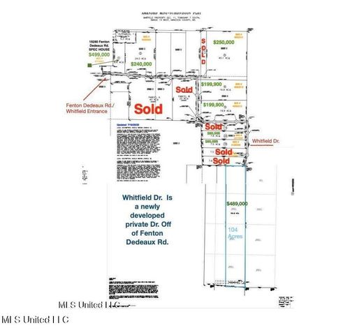 Lot 5 Whitfield Dr Road, Kiln, MS 39556