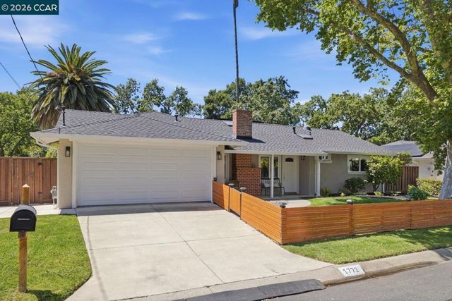 1772 Ruth Dr, Pleasant Hill, CA 94523