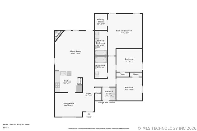6618 E 130th Place S, Bixby, OK 74008