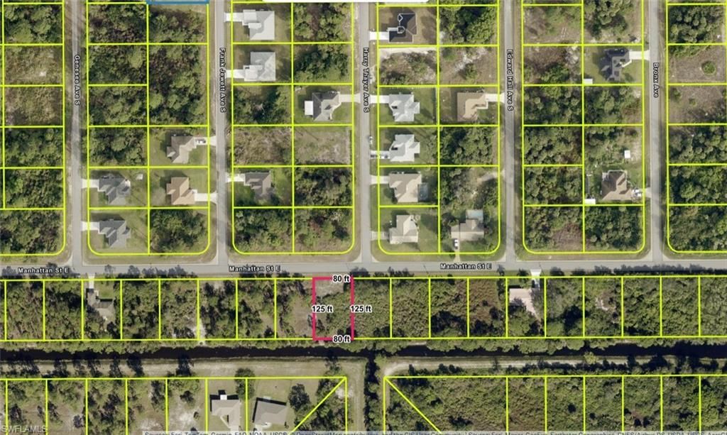 728 Manhattan ST E, LEHIGH ACRES, FL 33974 — exterior