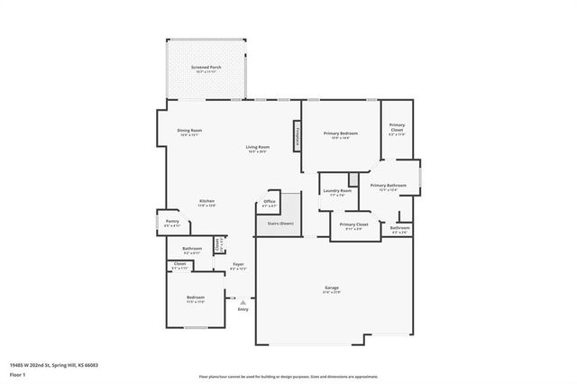 19485 W 202nd Street, Spring Hill, KS 66083