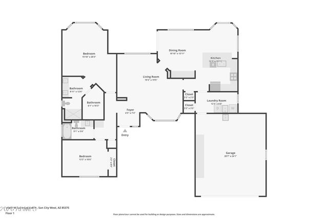 14647 W BUTTONWOOD Drive, Sun City West, AZ 85375