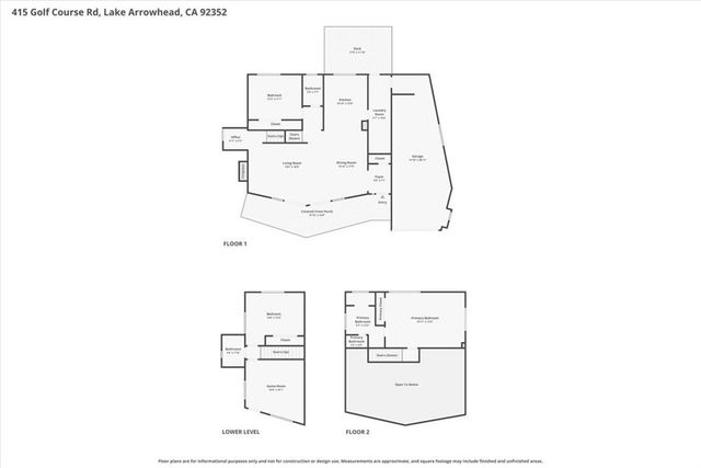 415 Golf Course, Lake Arrowhead, CA 92352