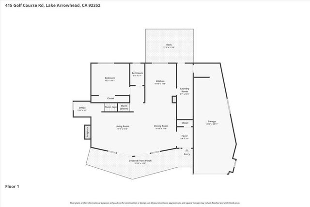 415 Golf Course, Lake Arrowhead, CA 92352