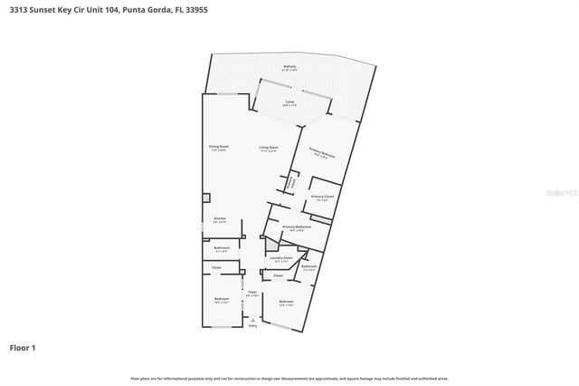 3313 SUNSET KEY CIRCLE 105, Punta Gorda, FL 33955