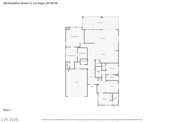 366 Dandelion Brook Court, Las Vegas, NV 89148