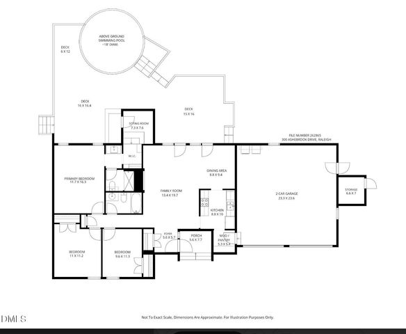300 Ashebrook Drive, Raleigh, NC 27609