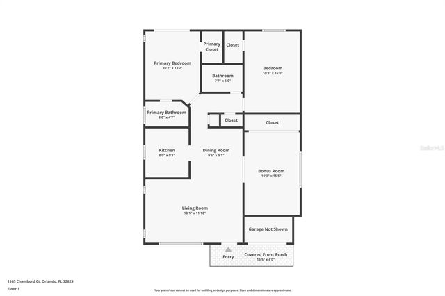 1163 CHAMBORD COURT, Orlando, FL 32825