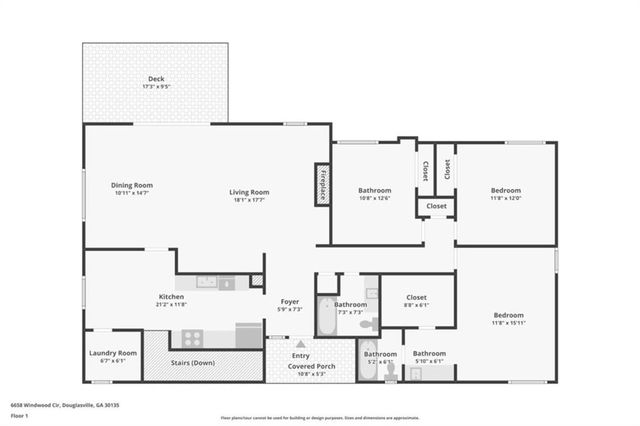 6658 Windwood Circle, Douglasville, GA 30135