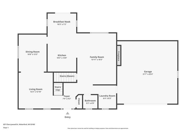 657 Cherrywood Drive, Waterford, WI 53185