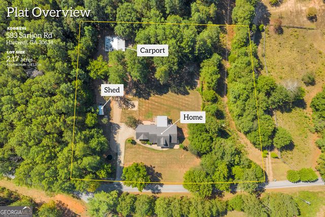 583 Sarijon Road, Hartwell, GA 30643