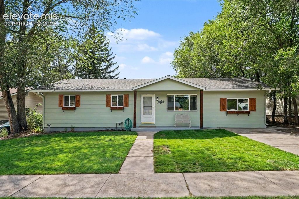 1314 Delaware Drive, Colorado Springs, CO 80909 — exterior